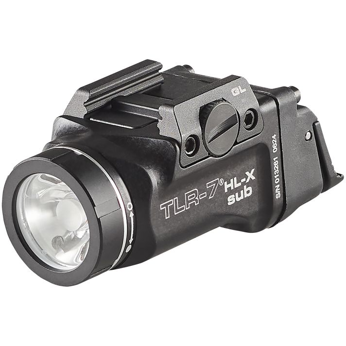 Streamlight 69503 TLR-7 HL-X SUB USBBlack 6000 Series Aluminum Glock 43x/48 1000 Lumens