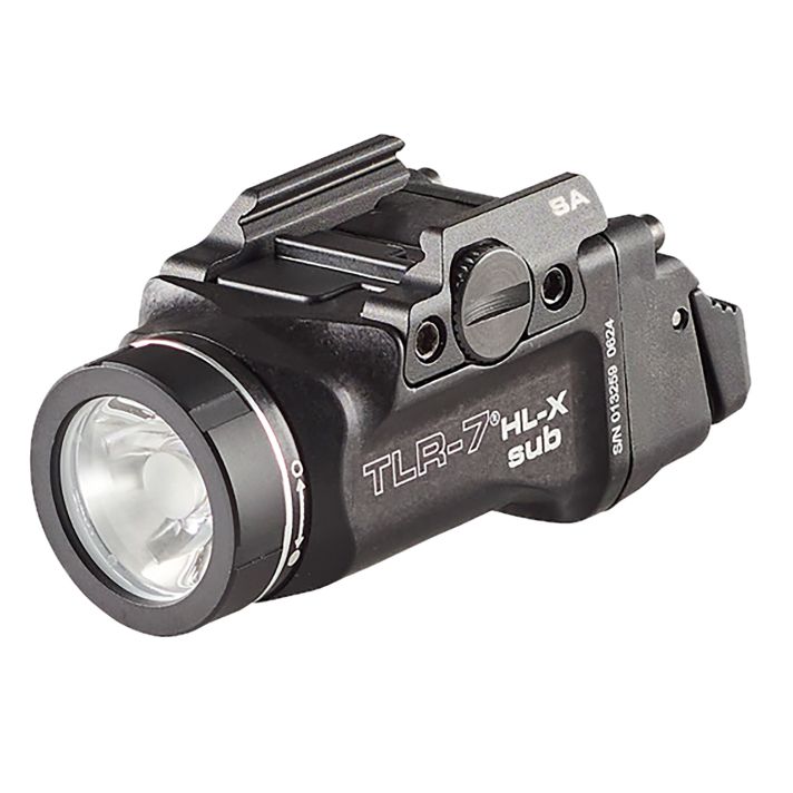 Streamlight 69506 TLR-7 HL-X SUB USBBlack 6000 Series Aluminum Springfield Armory Hellcat 1000 Lumens