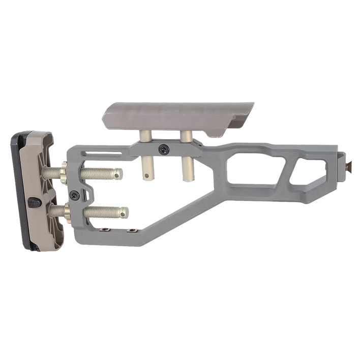 Q LLC ACCFIXSTOCKGRAYStock Assembly Gray Fits AR-Platform