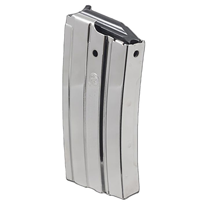 Ruger 90013 20rd 223 Rem Fits AR Platform Silver Nickel