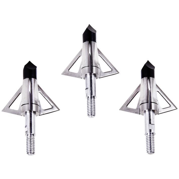 Allen 14690Broadhead Stainless Steel Blades Silver 3 Pack