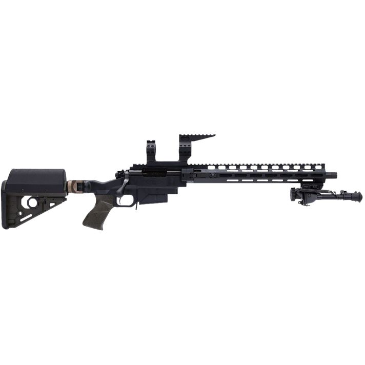 Larue Tactical LTBCSIETE308W Siete Briefcase 308 Win 5+1 17" Black Sporter Barrel Right Hand ODG LaRue A-P.E.G. Grip