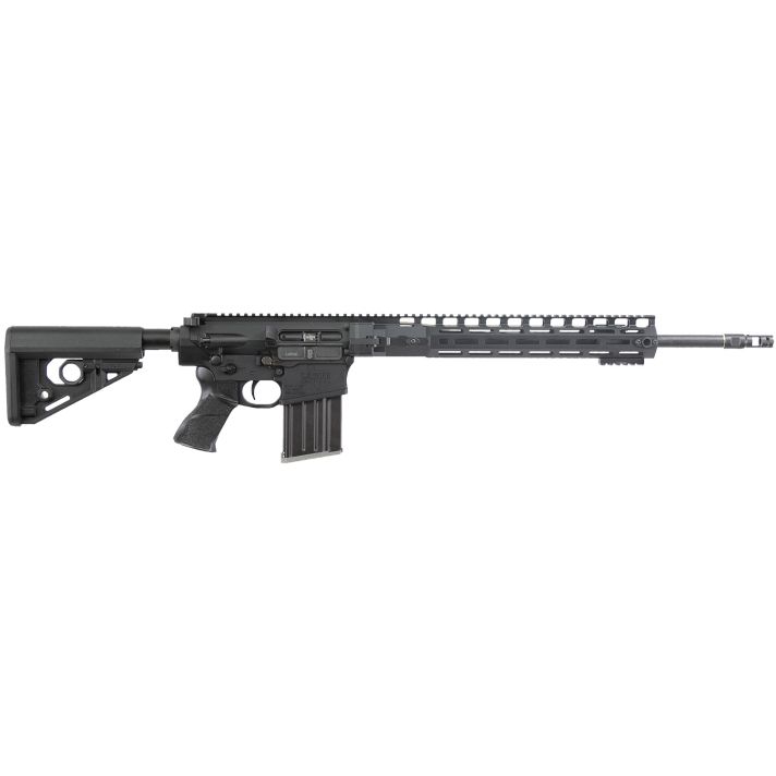 Larue Tactical LTMRGGS308W20 LT10MRGG MLOK 308 Win 20+1 20" Stealth Barrel Black Right Hand