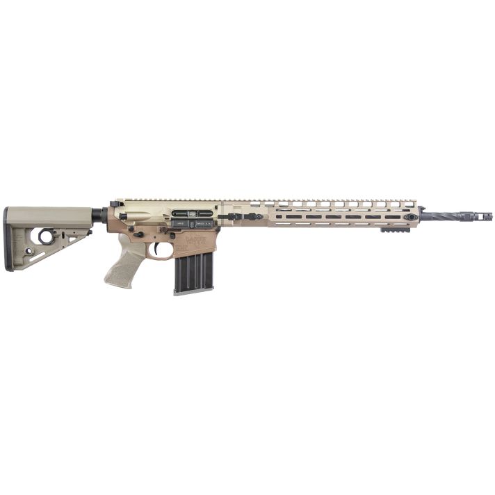 Larue Tactical LTMRGGS65CM20FDE LT106.5 Creedmoor 20+1 20" R.A.T. Stock A-P.E.G. Grip FDE
