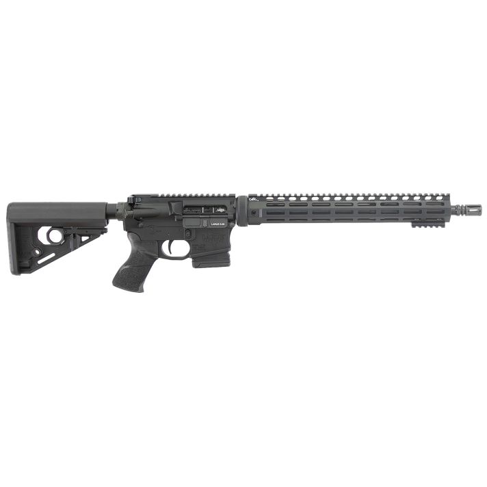 Larue Tactical LT1555616MLOKLC LT15MLOK 5.56 10+1 16" Stealth Barrel Black Right Hand
