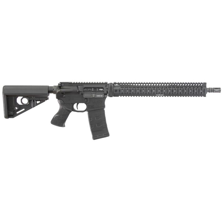 Larue Tactical LT1555616QUAD LT15Quad Rail 5.56 30+1 16" Stealth Barrel Black Right Hand