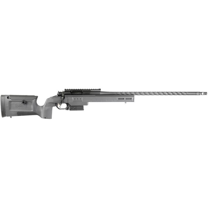 Larue Tactical LTKRGSIETE65PRC24GRY Siete Magnum 6.5 PRC 3+1 24" Sendero Fluted Barrel Gray Right Hand