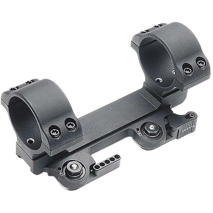 Larue Tactical LT11130 In Line QD Scope Mount Black Aluminum 30mm Tube Medium Rings
