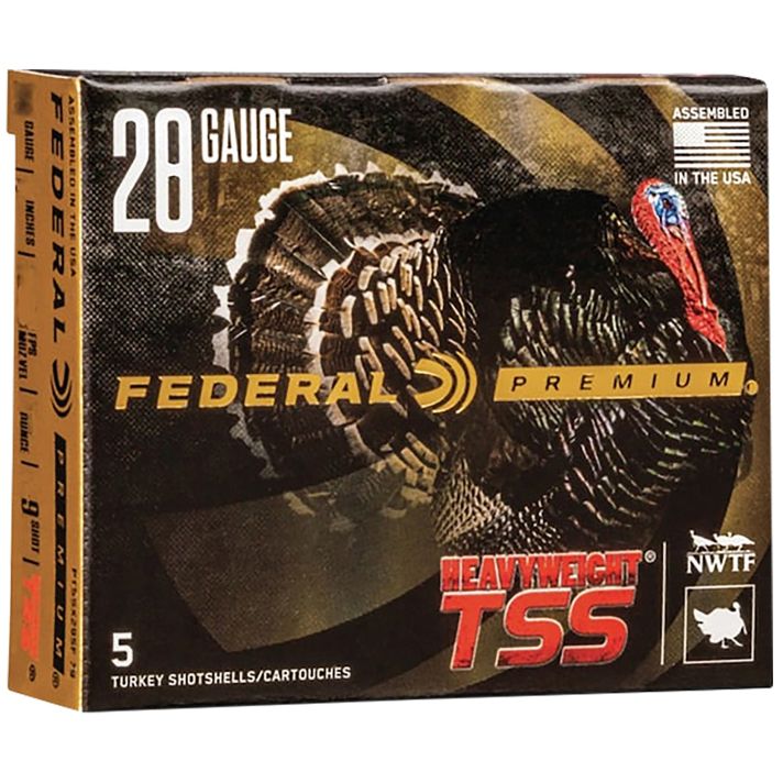 Federal PTSSX285F9 Premium TSS 28Gauge 3" 1 5/8oz 9Shot 5 Per Box/10 Case