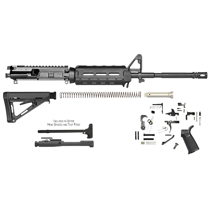 Del-Ton Inc RKT100MLOKRifle Kit 5.56 NATO Black