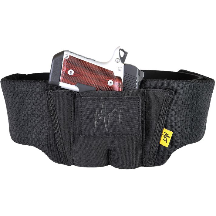 Mission First Tactical H6BB3 Ultralite Belly Band Size 26"-52" Black 3D Spacer Mesh Ambidextrous