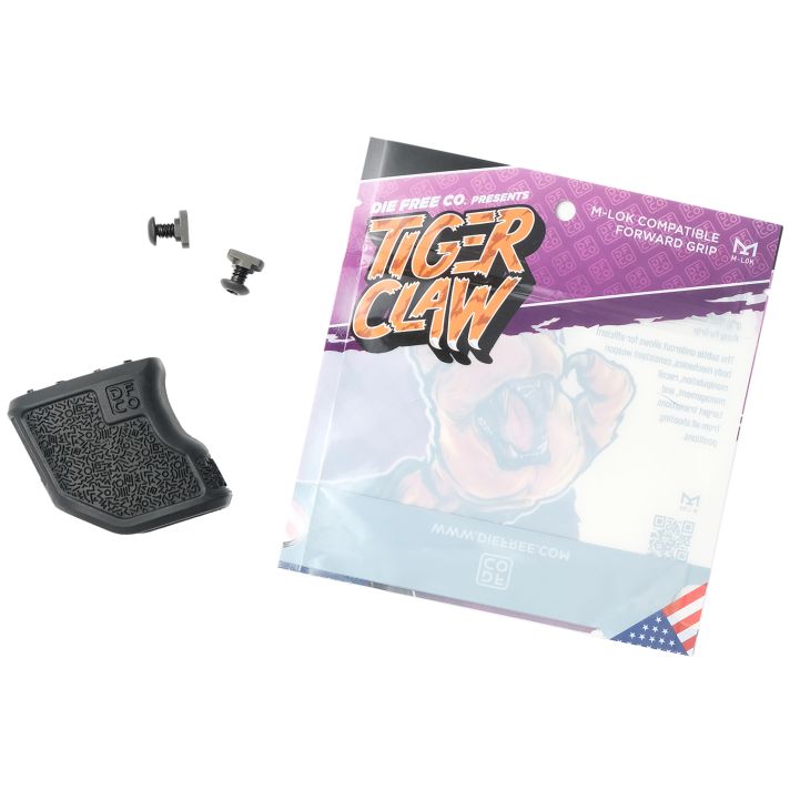 Die Free Co Llc TCMLOKBLK Tiger ClawBlack Nylon