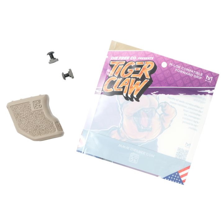 Die Free Co Llc TCMLOKFDE Tiger ClawFlat Dark Earth Nylon