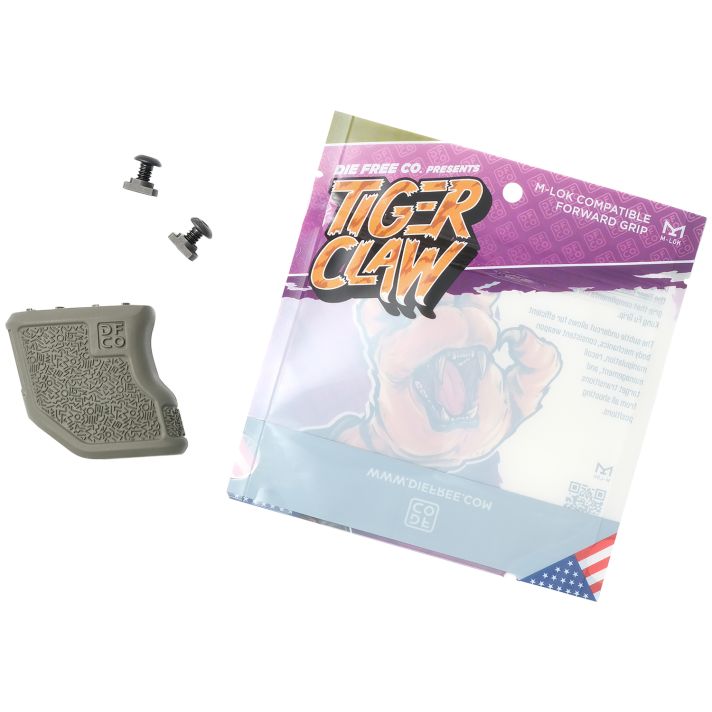 Die Free Co Llc TCMLOKODG Tiger ClawOlive Drab Nylon