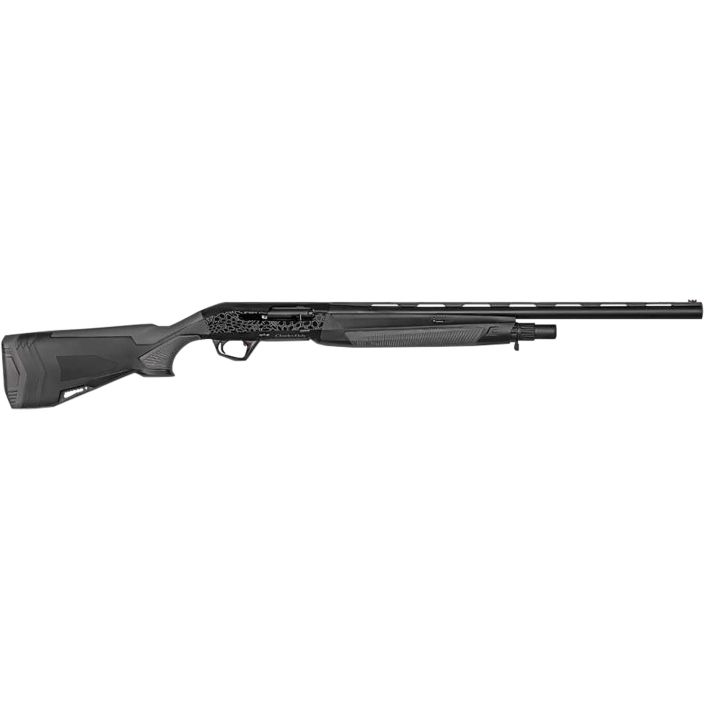 Charles Daly 930402 601 Sport 12 Gauge Semi-Auto 3" 5+1 28" Matte Black Vent Rib Barrel, Picatinny Rail Aluminum Receiver, Fixed Black Synthetic Stock