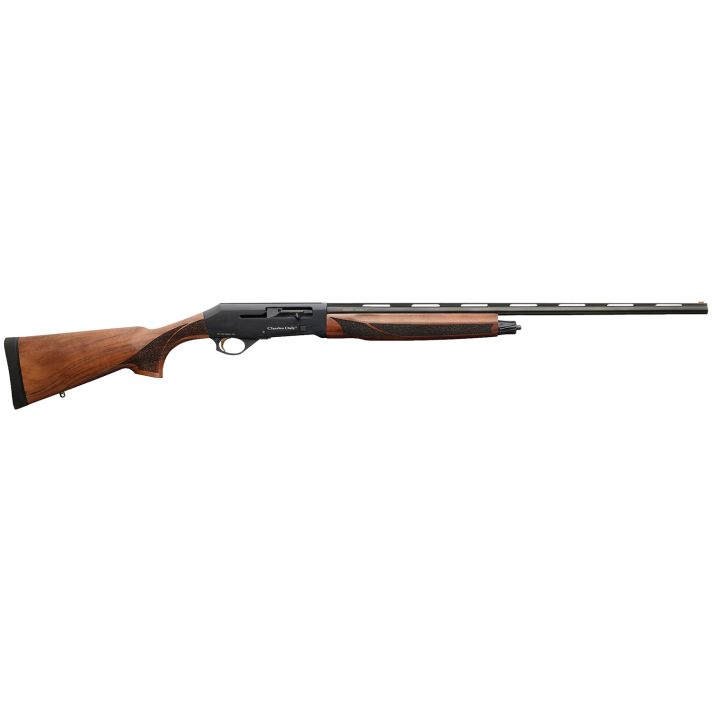 Charles Daly 930369 601410 Bore Semi-Auto 3" 4+1 26" Black Vent Rib Barrel, Black Grooved Aluminum Receiver, Fixed w/Pistol Grip Checkered Walnut Stock
