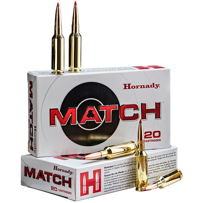 Hornady 81597 Match6mm GT 109gr Extremely Low Drag-Match 20 Per Box/10 Case
