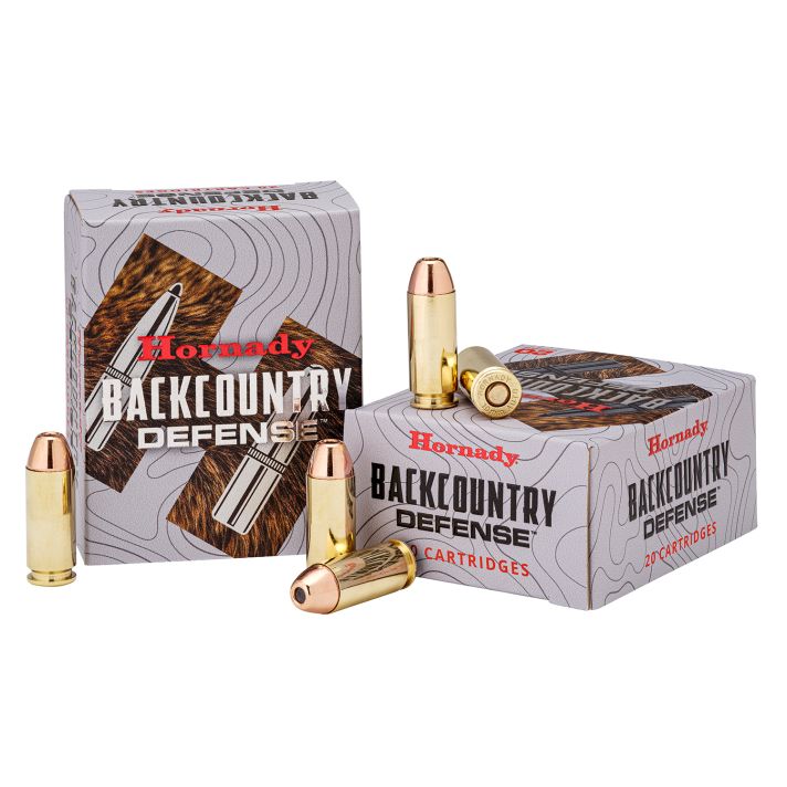 Hornady 92528 Back Country500S&WMag 500gr 20 Per Box/10 Case