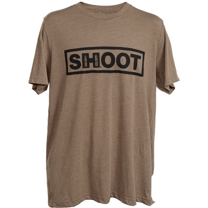 Hornady 99606XXL ShootBrown Tri-Blend Short Sleeve 2XL