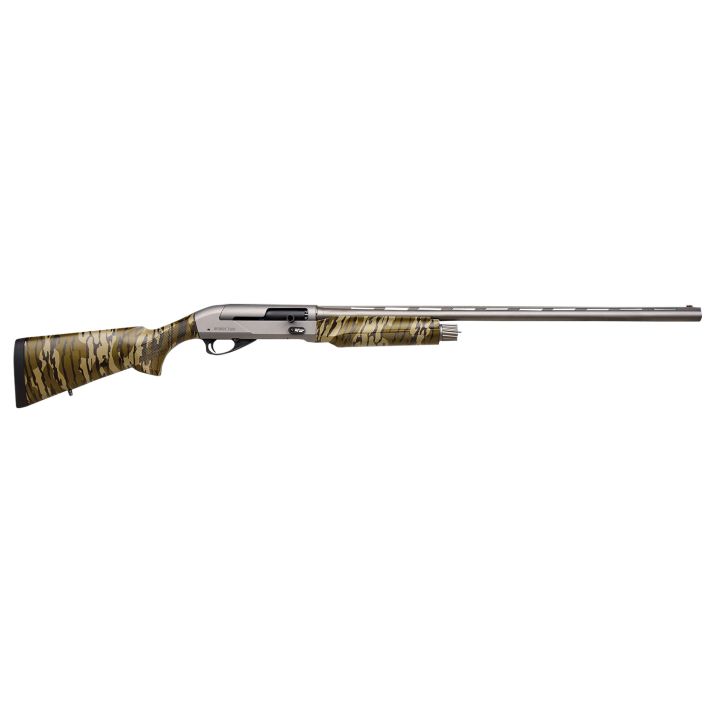 Gforce Arms GFTWO1228MO1 Two12 Gauge Semi-Auto 3" 28" Bronze Cerakote Vent Rib Barrel, Bronze Cerakote Receiver, Adj Shim Mossy Oak New Bottomland Synthetic Stock