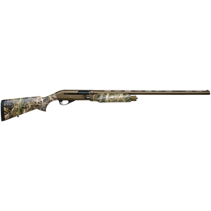 Gforce Arms GFTWO1228MO2 Two12 Gauge Semi-Auto 3" 28" Bronze Cerakote Vent Rib Barrel, Bronze Cerakote Receiver, Adj Shim Mossy Oak Habitat Synthetic Stock