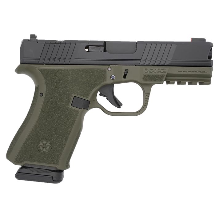 Black Rain Ordnance FL9MMODBLK Compact Frame 9mm 15+1 4" Stainless Steel Slide