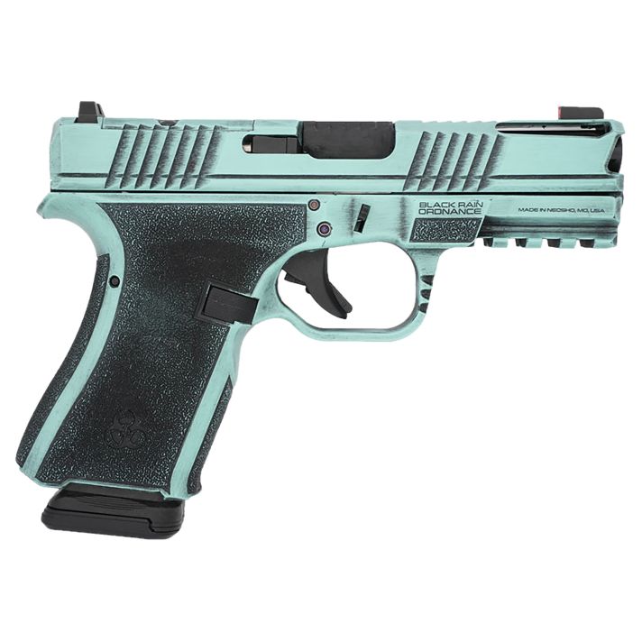 Black Rain Ordnance FLP9MMTBB Compact Frame 9mm 15+1 4" Stainless Steel Slide