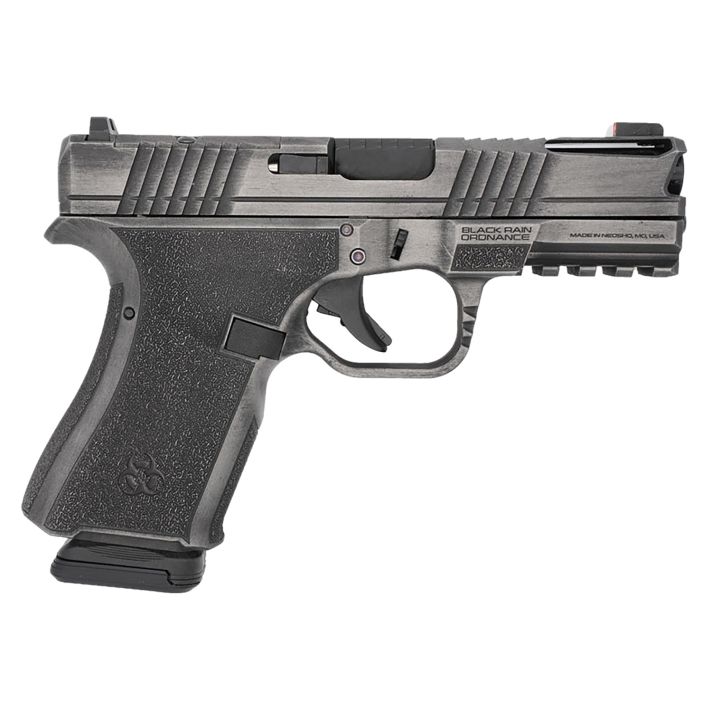 Black Rain Ordnance FLP9MMGMGB Compact Frame 9mm 15+1 4" Stainless Steel Slide