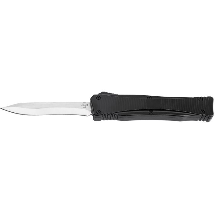 Boker 06EX245 Falcon 2.0 Pocket 3.35" Plain D2 Steel Blade Black Aluminum Handle