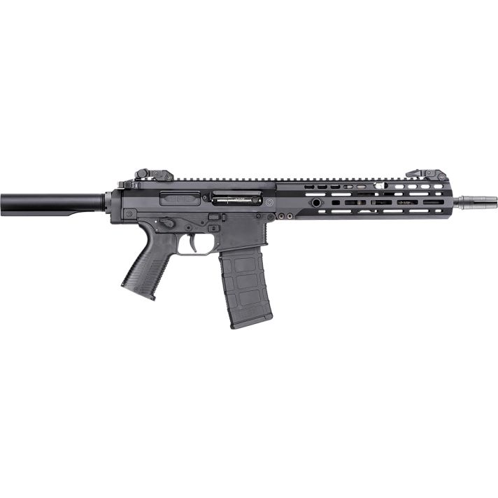 B&T Firearms BT500290USPISTOL SPC223 Rem/5.56 NATO 33+1 10.50" Black Anodized Threaded Barrel, M-LOK Handguard, Black Hardcoat Anodize Receiver, Black Polymer Buffer Tube, Black Polymer Grip