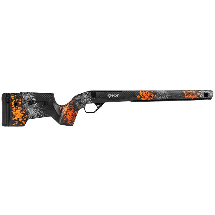 Mdt Sporting Goods Inc 114481HOG Orange/Gray Foam Filled Carbon Fiber Fits Remington 700