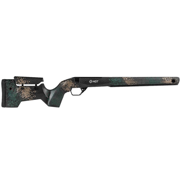 Mdt Sporting Goods Inc 114481HGF Green/FDE Foam Filled Carbon Fiber Fits Remington 700