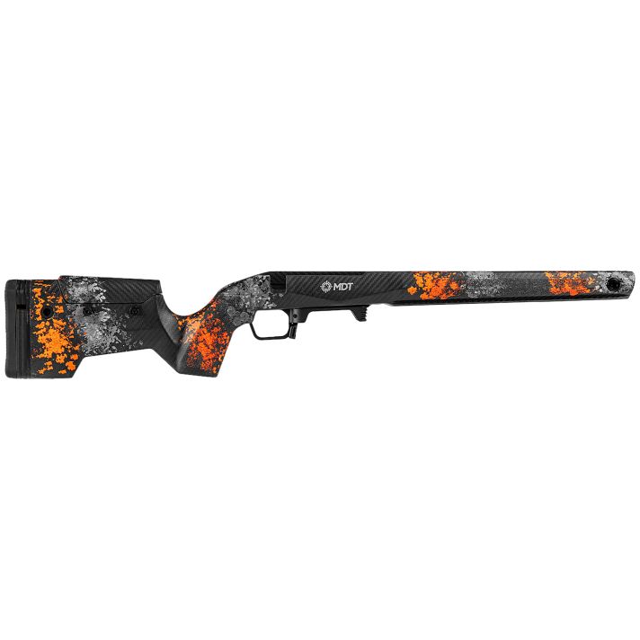Mdt Sporting Goods Inc 114482HOG Orange/Gray Foam Filled Carbon Fiber Fits Remington 700