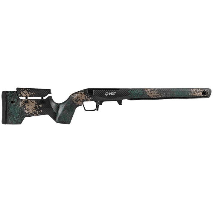 Mdt Sporting Goods Inc 114482HGF Green/FDE Foam Filled Carbon Fiber Fits Remington 700