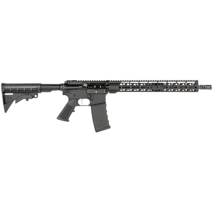 Anderson B2K869A034 Dark Horse5.56x45mm NATO 30+1 16" Black Nitride Steel Barrel, Matte Black Picatinny Rail Aluminum Receiver, M-LOK Handguard, 6 Position Black Synthetic Stock, A2 Style Grip