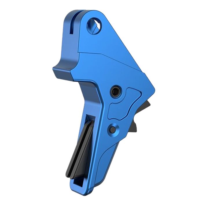 Tyrant CNC TDMPTRIGFSCBLUE/BLK Blue Fits S&W M&P Full-Size & Compact