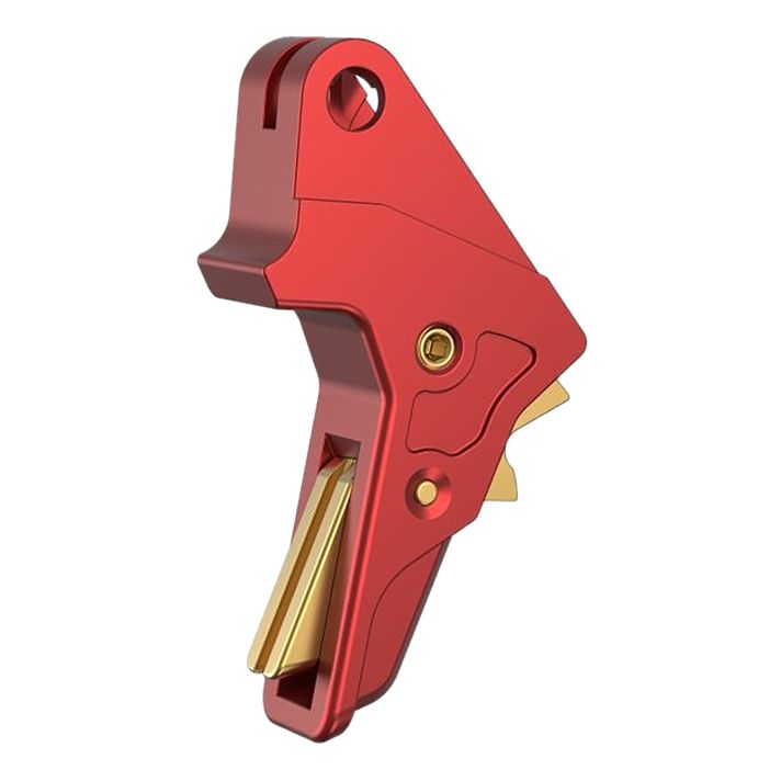 Tyrant CNC TDMPTRIGFSCRED/GOLD Red Fits S&W M&P Full-Size & Compact