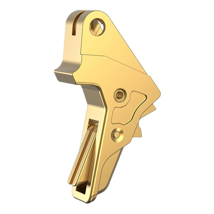 Tyrant CNC TDMPTRIGFSCGOLD/GOLD Gold Fits S&W M&P Full-Size & Compact