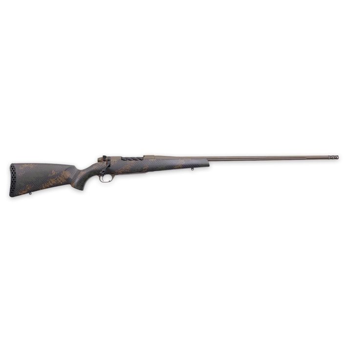 Weatherby MBC20N240WR6B Mark V Backcountry 2.0 240 Wthby Mag 5+1 26" Patriot Brown Cerakote Fluted Barrel/Peak 44 Blacktooth Carbon Fiber w/ Dark Green/Brown Sponge Stock