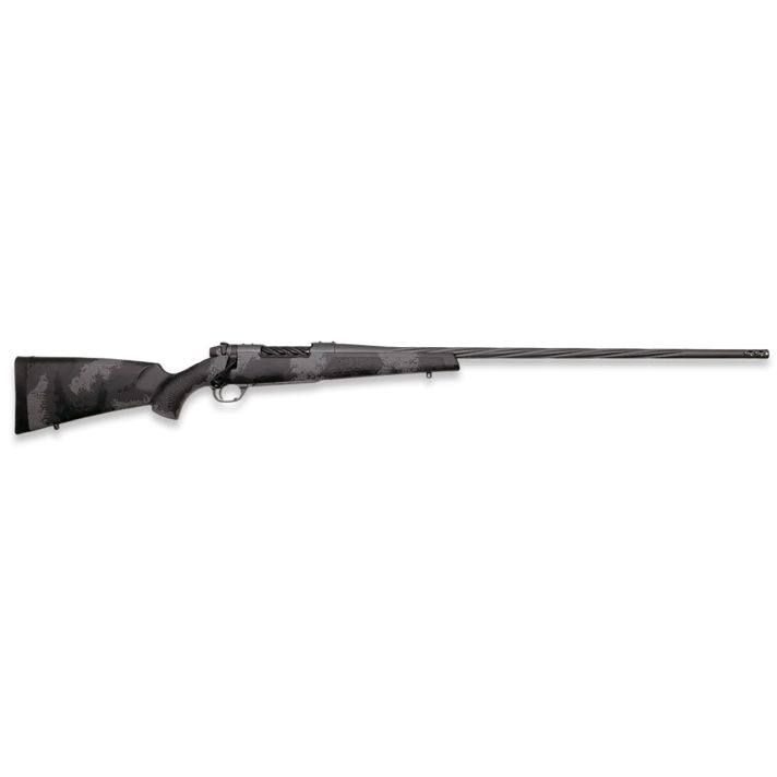 Weatherby MLW01N270WR8B Mark V Live Wild 270 Wthby Mag 3+1 28" Carbon Gray Cerakote Spiral Fluted Barrel Black/Gray Sponge Pattern/Polymer Stock