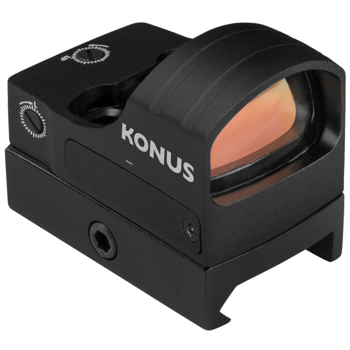 Konus 7206 Fission 4.0 Red Dot Sight 1x 4 MOA Multiple Reticle