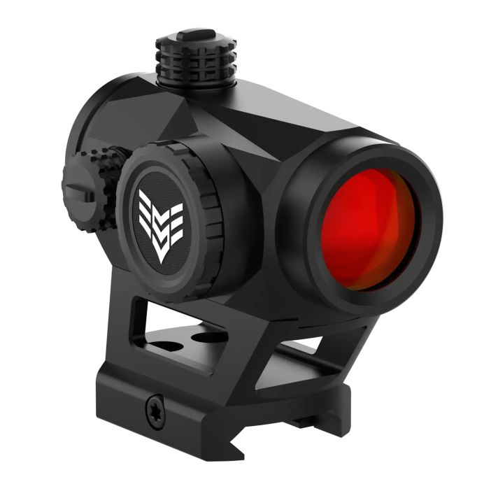Swampfox Optics RDLR1222MR Liberator IIBlack 1x 22mm 2 MOA Multi-Reticle Red Reticle