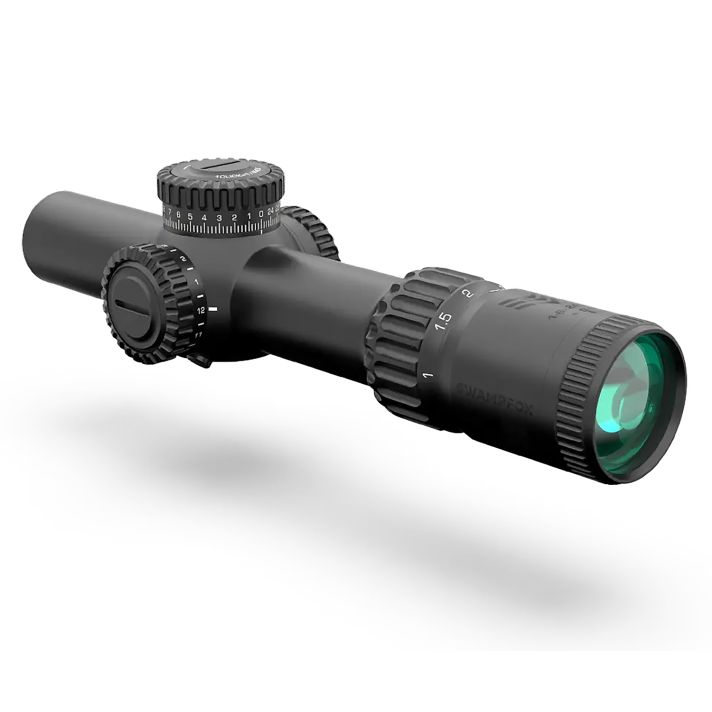 Swampfox Optics WAR16241GL WarhorseGreen 1-6x24mm FFP