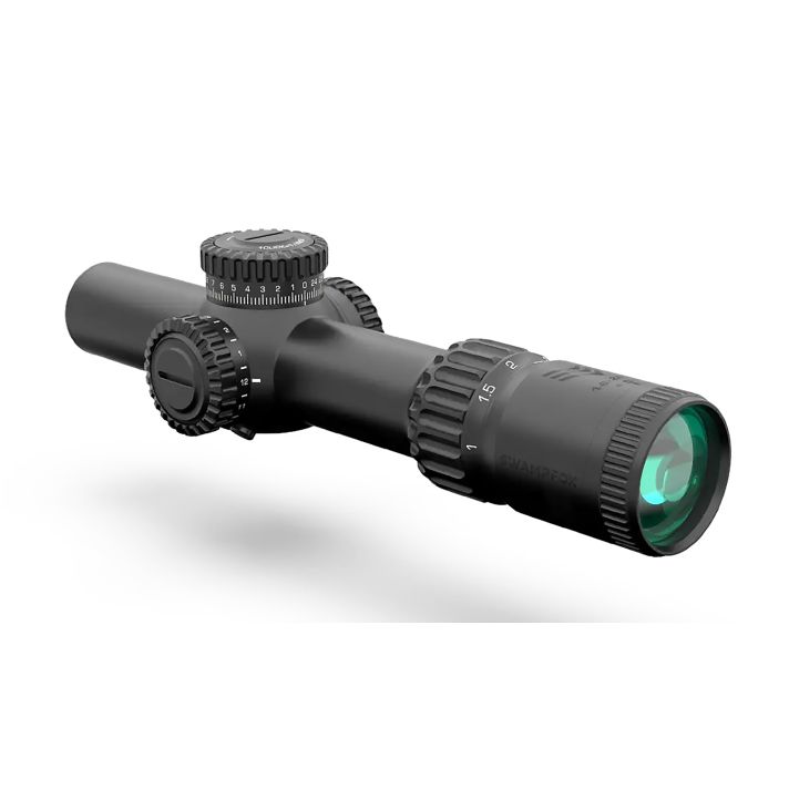 Swampfox Optics WAR16241RL WarhorseRed 1-6x24mm FFP