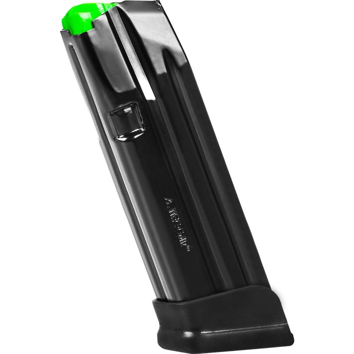 Mec-Gar MGG191800A 9mm Fits Glock 19 Black Steel/Polymer 18+1