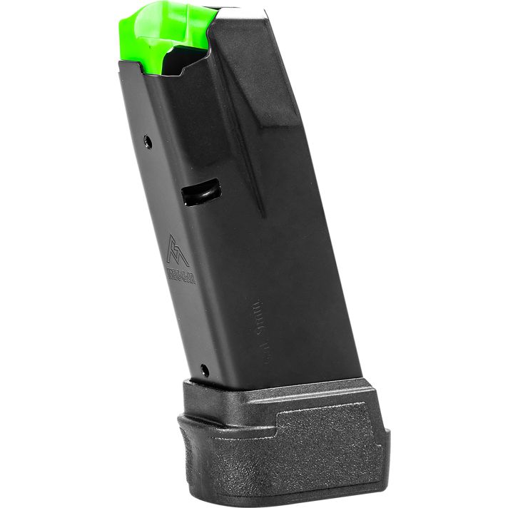 Mec-Gar MGHC1202A 14rd 9mm Fits Springfield Hellcat Black Steel