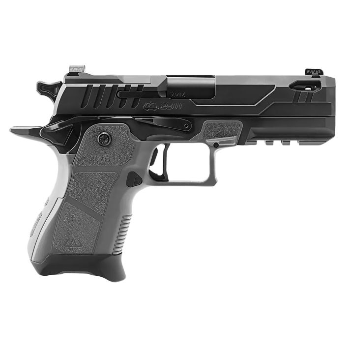 Oa Defense OA2311CPROKITGRYPRT15 2311 Compact Pro 9x19 15rd 4.25" Black DLC Ported Barrel Gray/Black Optic Ready 17-4 Stainless Steel Slide Gray/Black Polymer Grip Ambidextrous