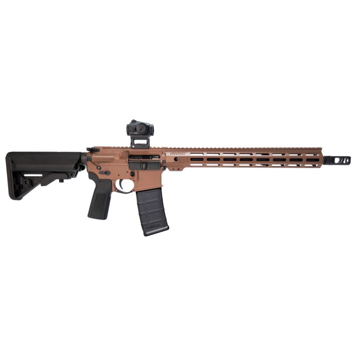 Bushmaster 0010006H212 Bravo Zulu5.56 NATO 30rd 16" Salt Bath Nitride 7075 Aluminum Alloy Receiver H Series Cerakote Grip