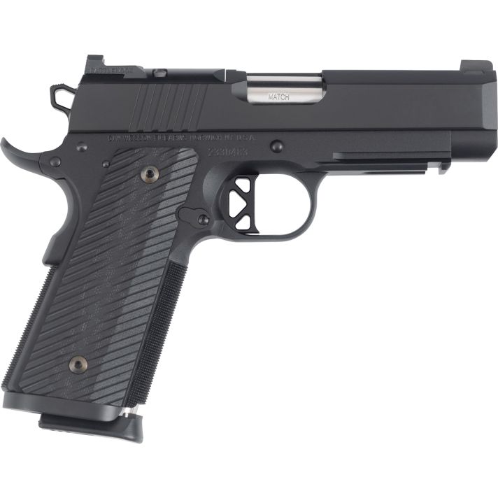 Dan Wesson 01798 TCP45 ACP 8+1 4" Black G10 Grip