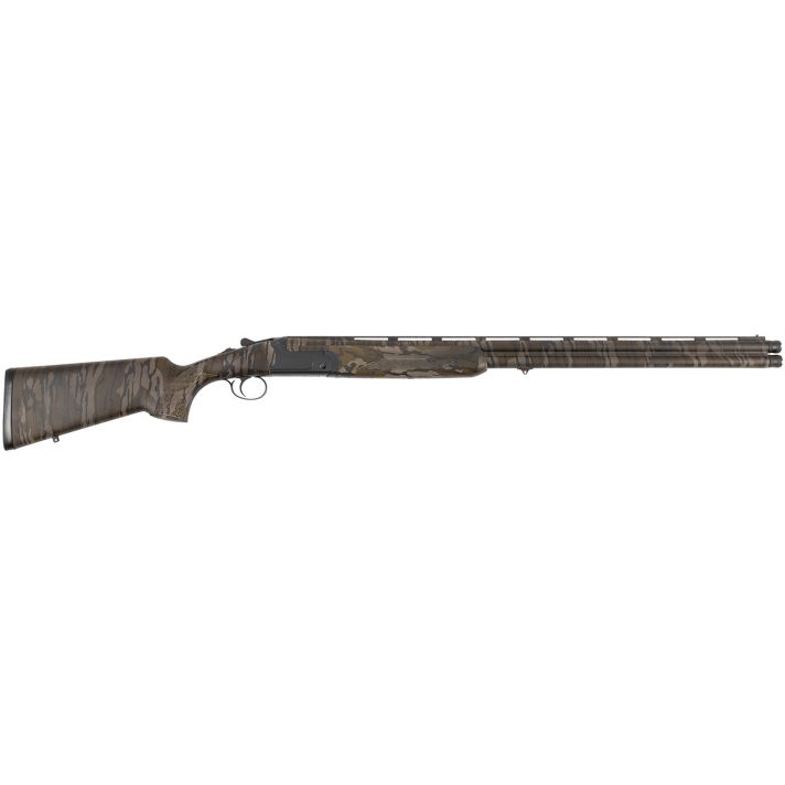 CZ-USA 06579 Swamp Magnum 12 Gauge Break Open 3.50" 2 Shot 30" Mossy Oak Bottomland Over/Under Vent Rib Barrel, Black Steel Receiver, Fixed Mossy Oak Bottomland Polymer Stock
